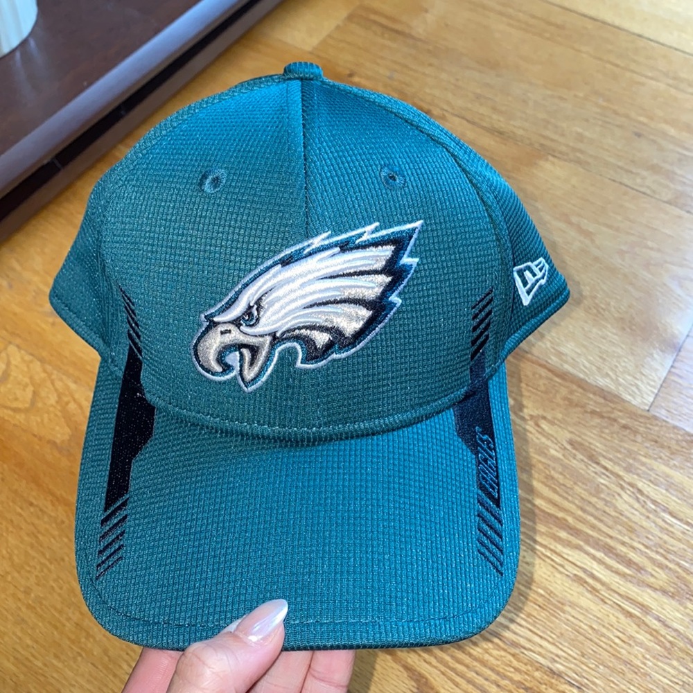 Men's New Era Midnight Green Philadelphia Eagles 2021 NFL Home 59FIFTY FittedHat - Picture 2 of 2